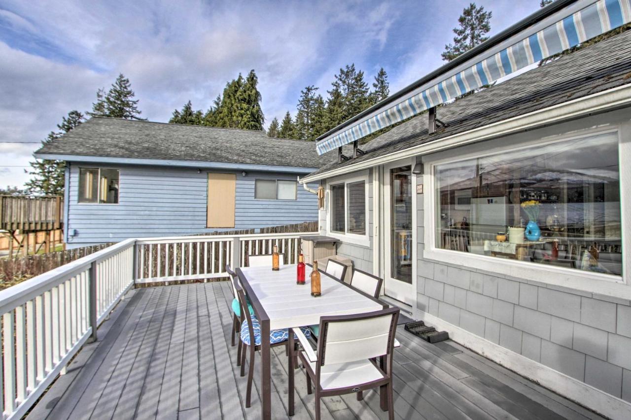 Idyllic Waterfront Cottage With Beach And Sunset Views Port Townsend Eksteriør bilde