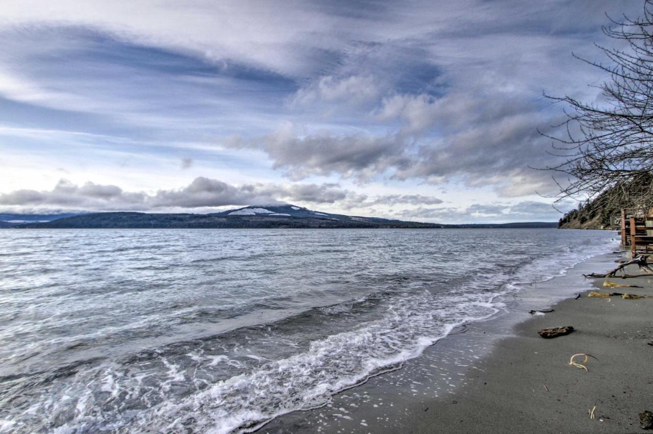 Idyllic Waterfront Cottage With Beach And Sunset Views Port Townsend Eksteriør bilde