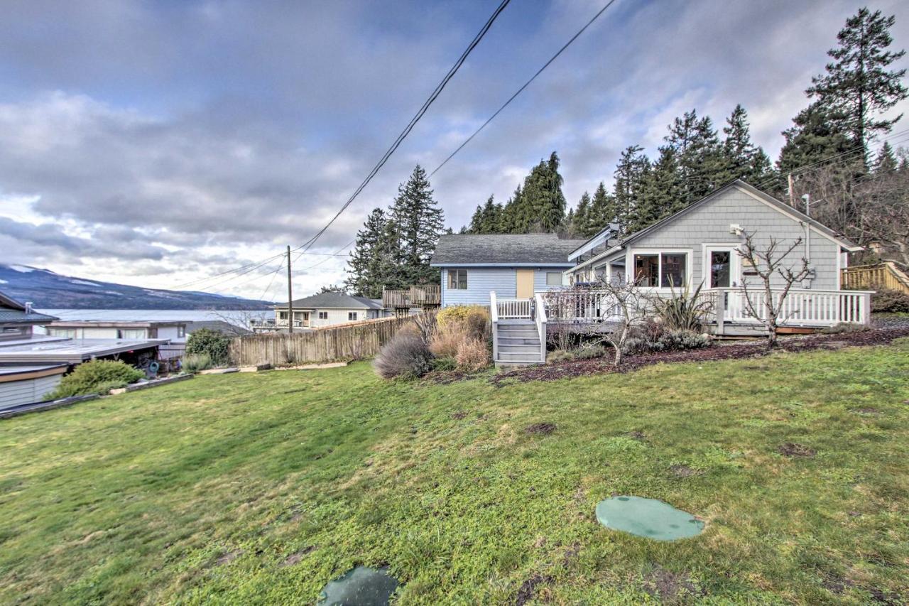 Idyllic Waterfront Cottage With Beach And Sunset Views Port Townsend Eksteriør bilde