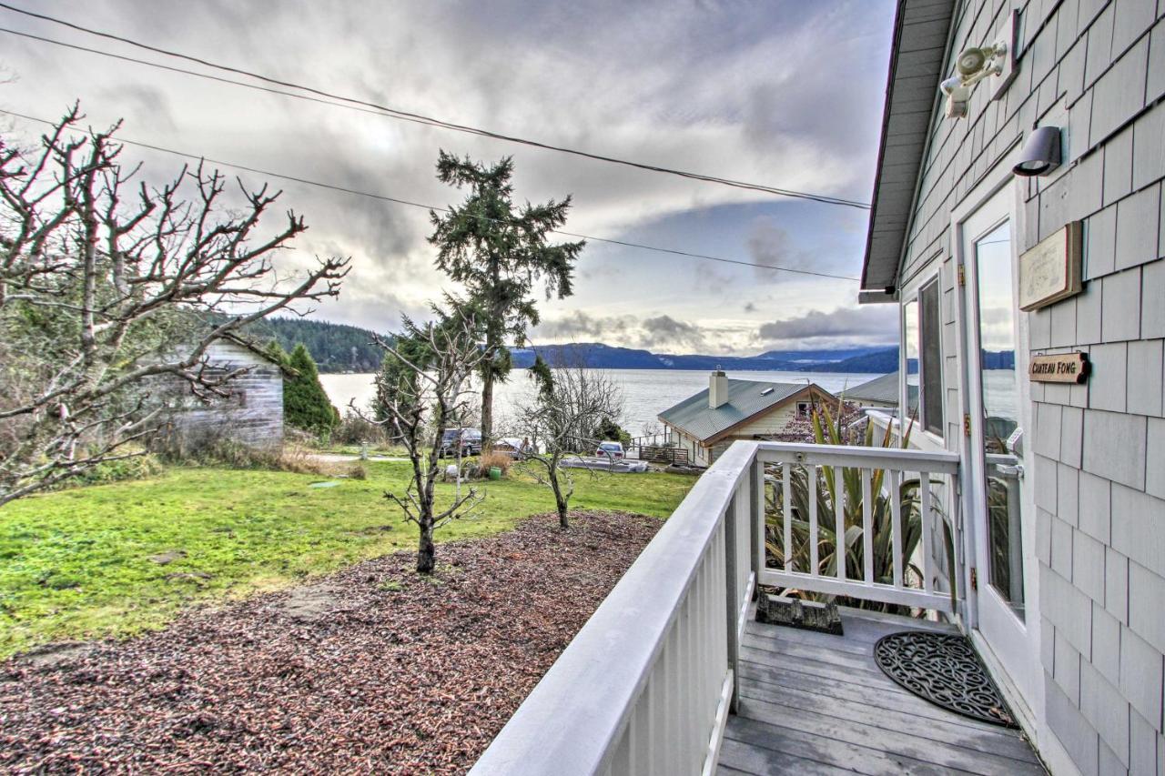Idyllic Waterfront Cottage With Beach And Sunset Views Port Townsend Eksteriør bilde