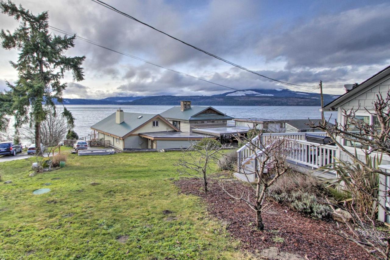 Idyllic Waterfront Cottage With Beach And Sunset Views Port Townsend Eksteriør bilde